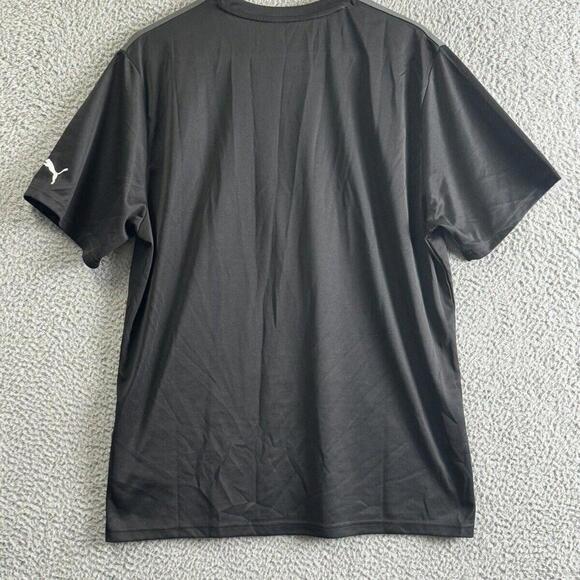 Puma 1948 Shirt Mens Large Black Short Sleeve Athletic - Picture 7 of 8